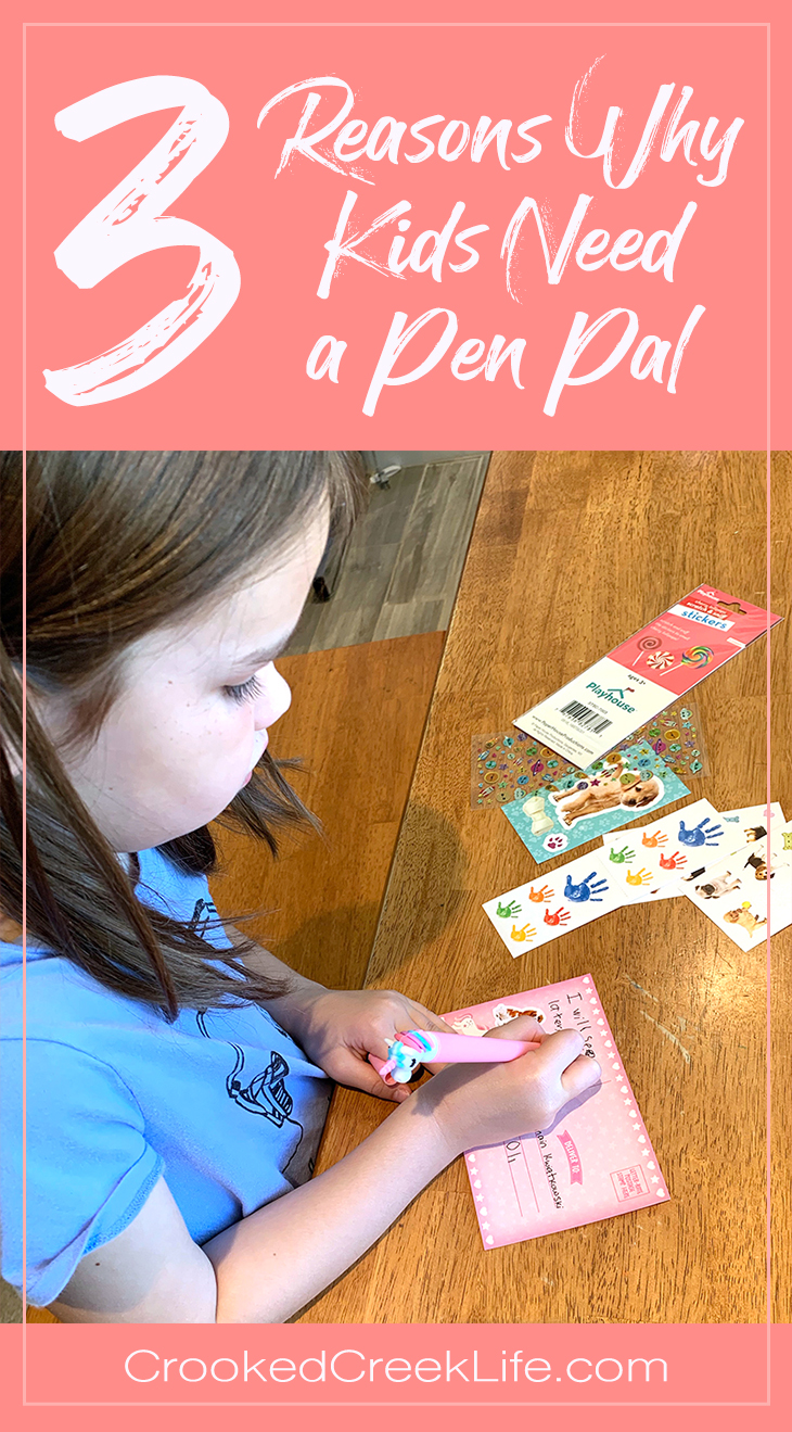 3 Reasons Why Kids Need a Pen Pal