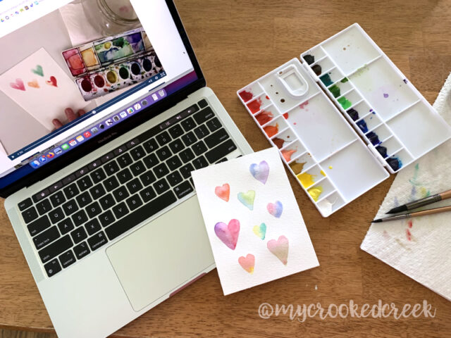 Emily Lex Watercolor Package and Classes Review #EmilyLex #Watercolors  #WatercolorClass - Brooke Blogs