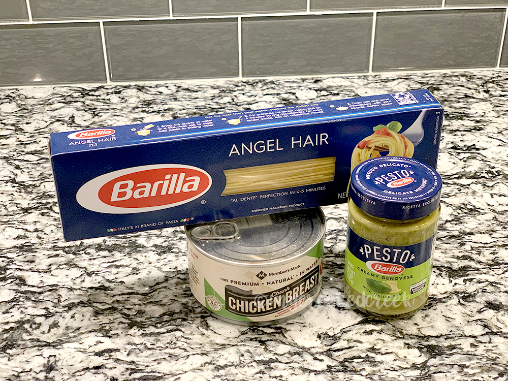 Chicken with Barilla's Cream Genovase Pesto Sauce Recipe